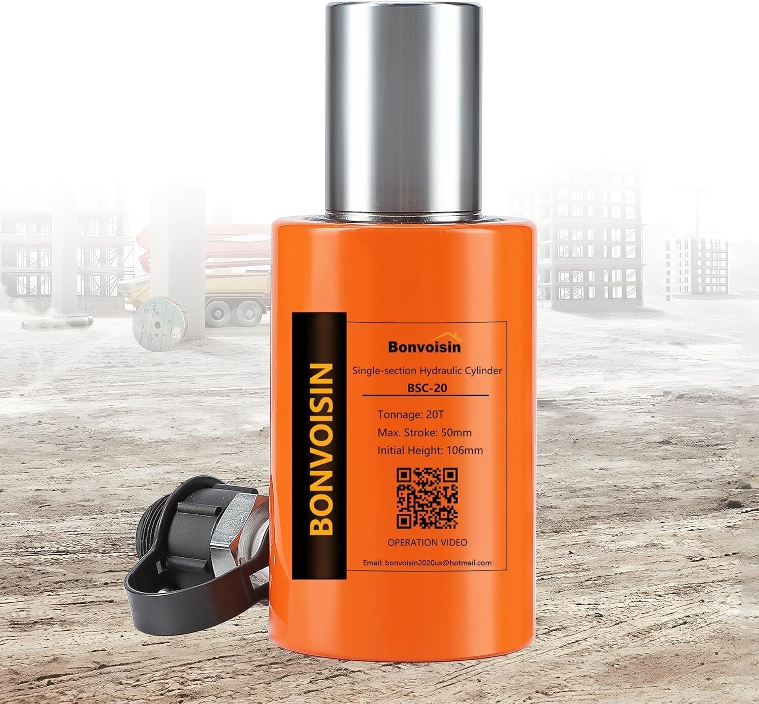 Efficient 20T Porta Power Hydraulic Jack with 2" Stroke for Industrial Use