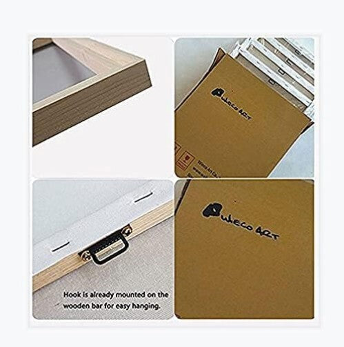 Gallery Wrapped 24x24 Dragonfly Floral Oil Painting - Ready to Hang Luxury Art