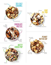 Load image into Gallery viewer, Festive Gourmet Popcorn Assortment - All-Natural Chocolate Flavors in Gift Box