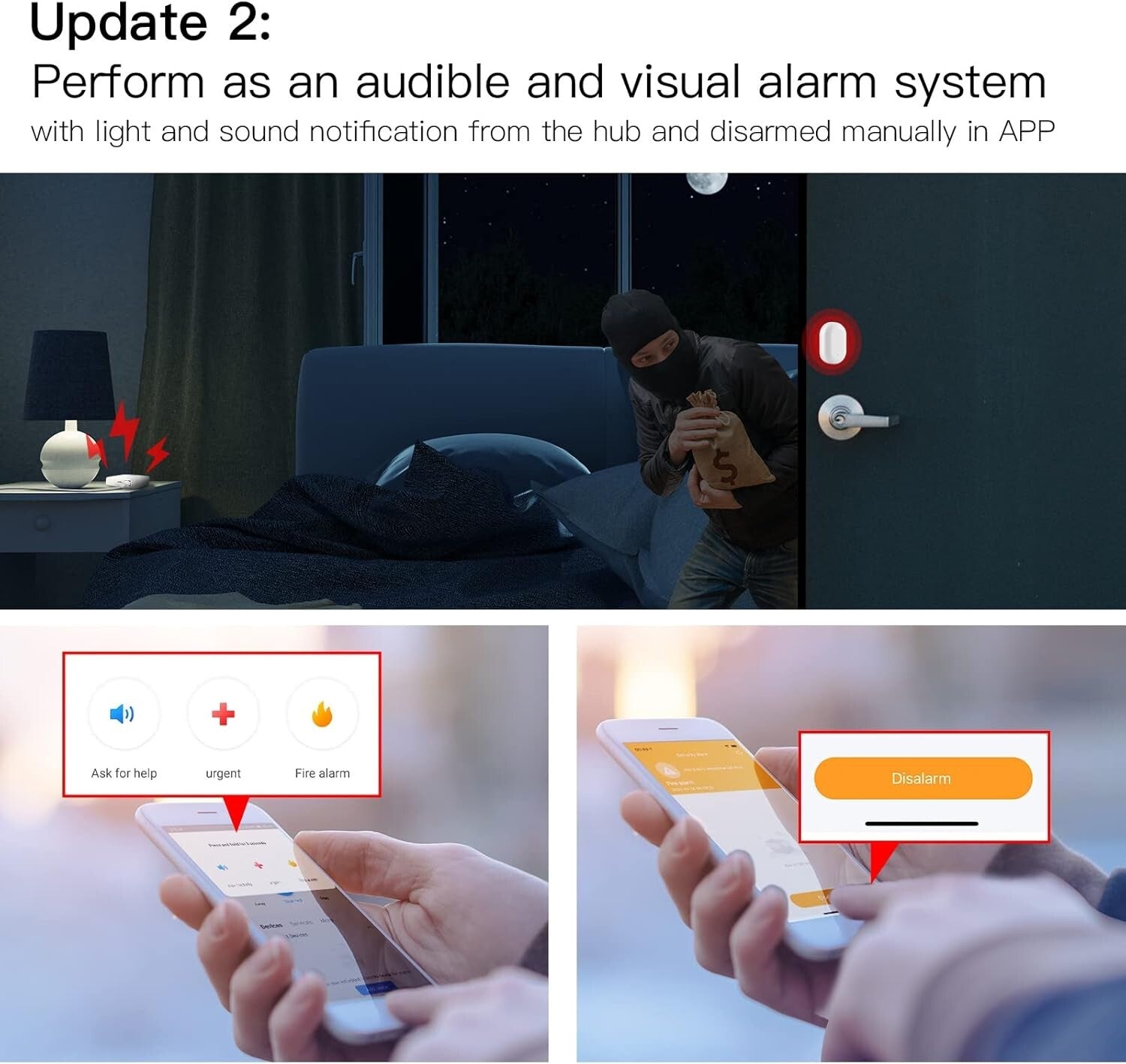 Compact ZigBee 3.0 & Bluetooth Smart Hub with Alarm Features for Home Automation