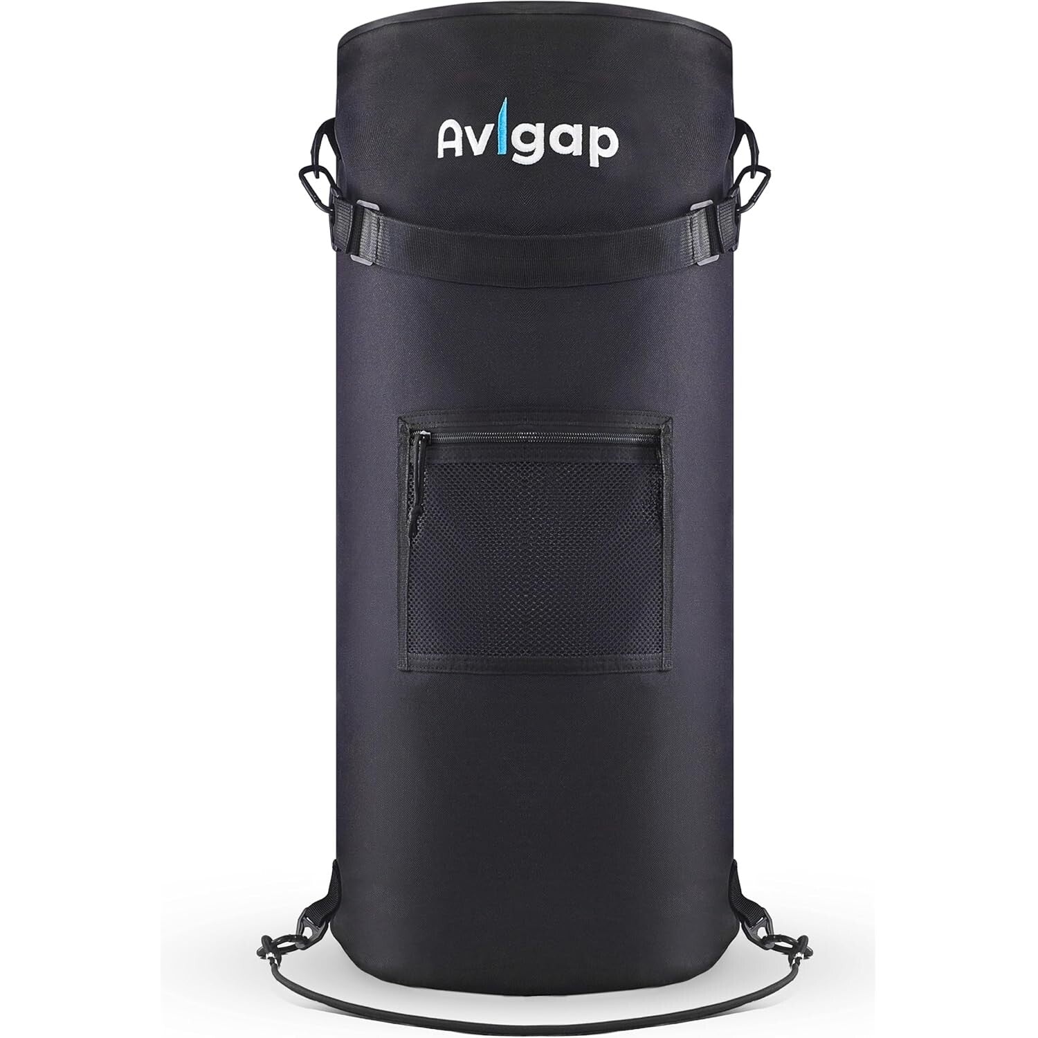 Portable 10-13 Gal Boat Trash Can - Leak Resistant with Easy Storage Options
