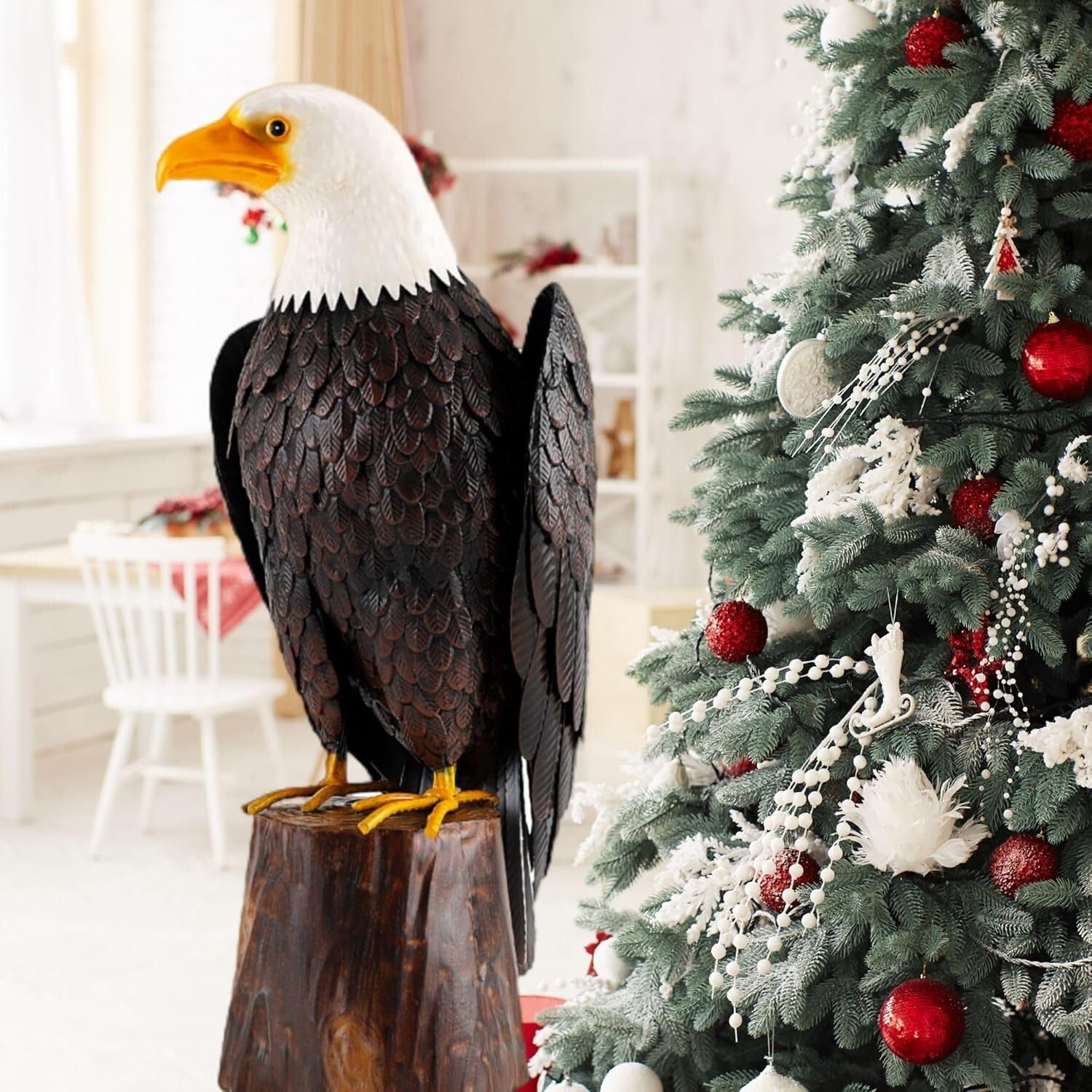 American Liberty Handcrafted Eagle Sculpture - Ideal Gift for Any Occasion