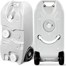 Load image into Gallery viewer, 40L RV Portable Water Tank with Wheels - Ideal for Camping and Outdoor Use