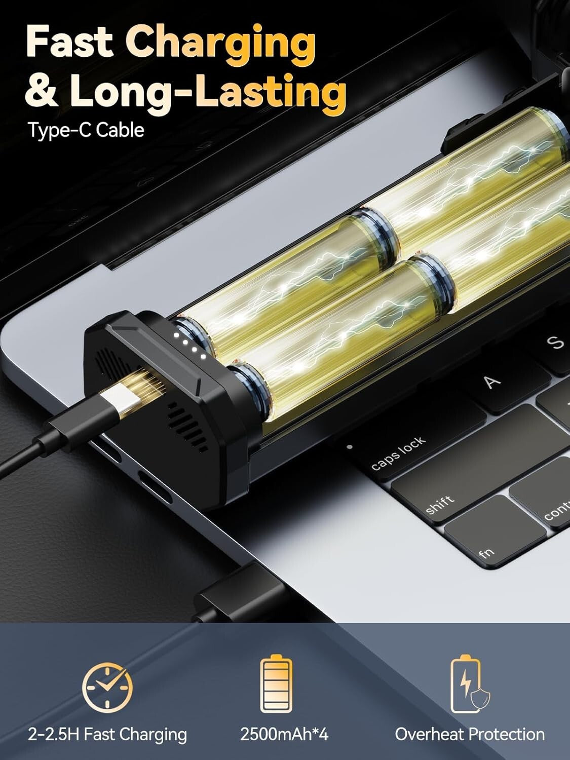 Eco-Friendly Electric Air Duster with Long-Lasting Battery & 12-Month Support