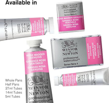 Load image into Gallery viewer, Vibrant Watercolor Set: 24 Half Pans in Elegant Metal Box for Instant Artistry