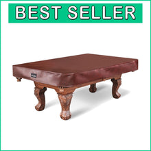 Load image into Gallery viewer, Eco-Friendly Waterproof Leatherette Pool Table Cover for Size 7 to 9 Feet