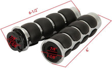 Load image into Gallery viewer, Premium 7/8 inch Handlebar Grips for Suzuki, Kawasaki, Yamaha - Steel Style