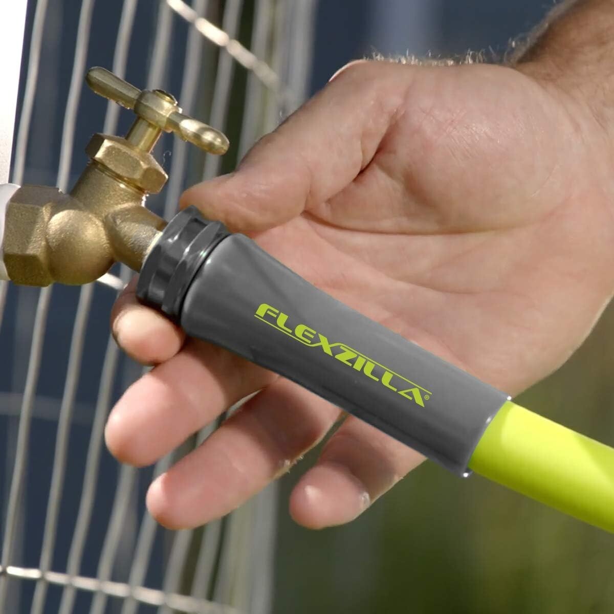 Premium 50 ft. Garden Hose - Drinking Water Safe with Zero Memory - ZillaGreen