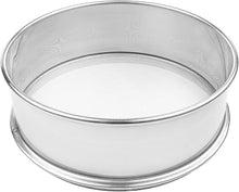 Load image into Gallery viewer, Commercial-Grade Stainless Steel Flour Sifter with Fine Mesh - 14" Diameter