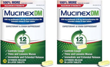 Load image into Gallery viewer, DM 12 Hour Cough &amp; Chest Congestion Relief Tablets - 1200mg Guaifenesin Duo