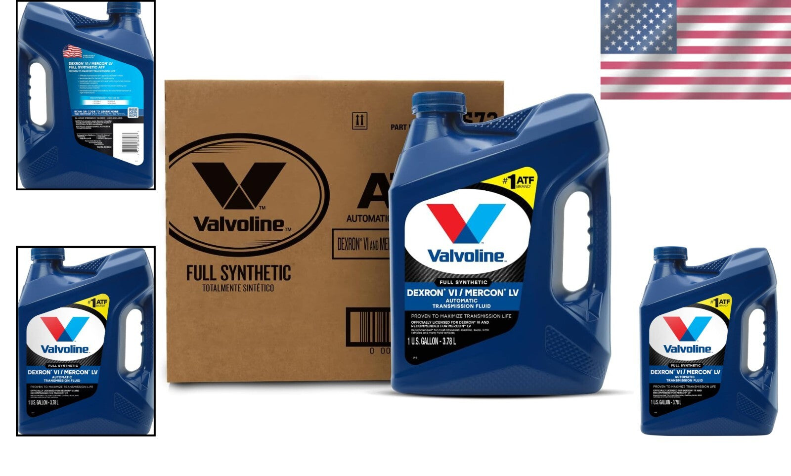 Enhanced Performance Dexron VI/Mercon LV ATF - 3 Gallons of Synthetic Mastery