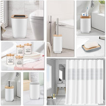 Load image into Gallery viewer, Durable and Stylish 11-Piece White Bathroom Essentials - Perfect Gift Option