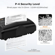 Load image into Gallery viewer, Heavy Duty 12-Sheet Cross-Cut Shredder with 20-Minute Run Time - P-4 Security