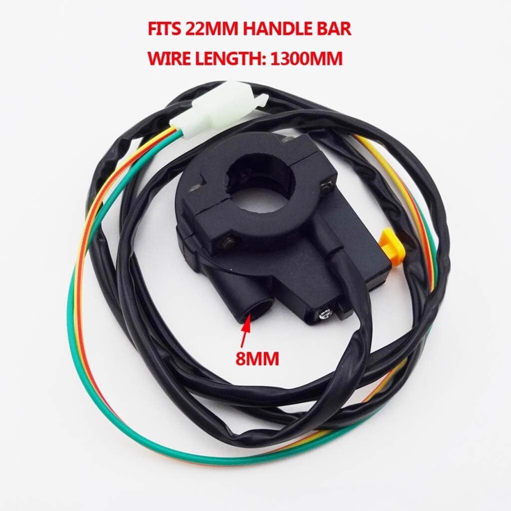 Motorized Bicycle Racing Carburetor & Blue Grip Kit - 50cc to 80cc Compatibility