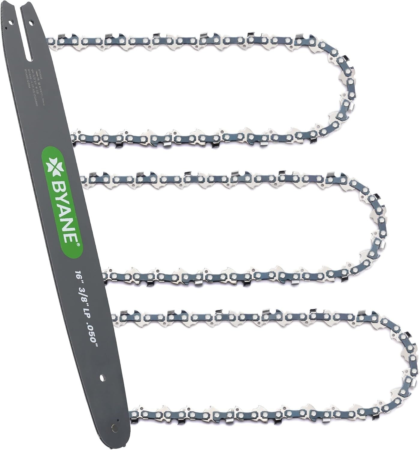 16-Inch Bar & Chain with Safety Features - Ideal for Trimming & Landscaping