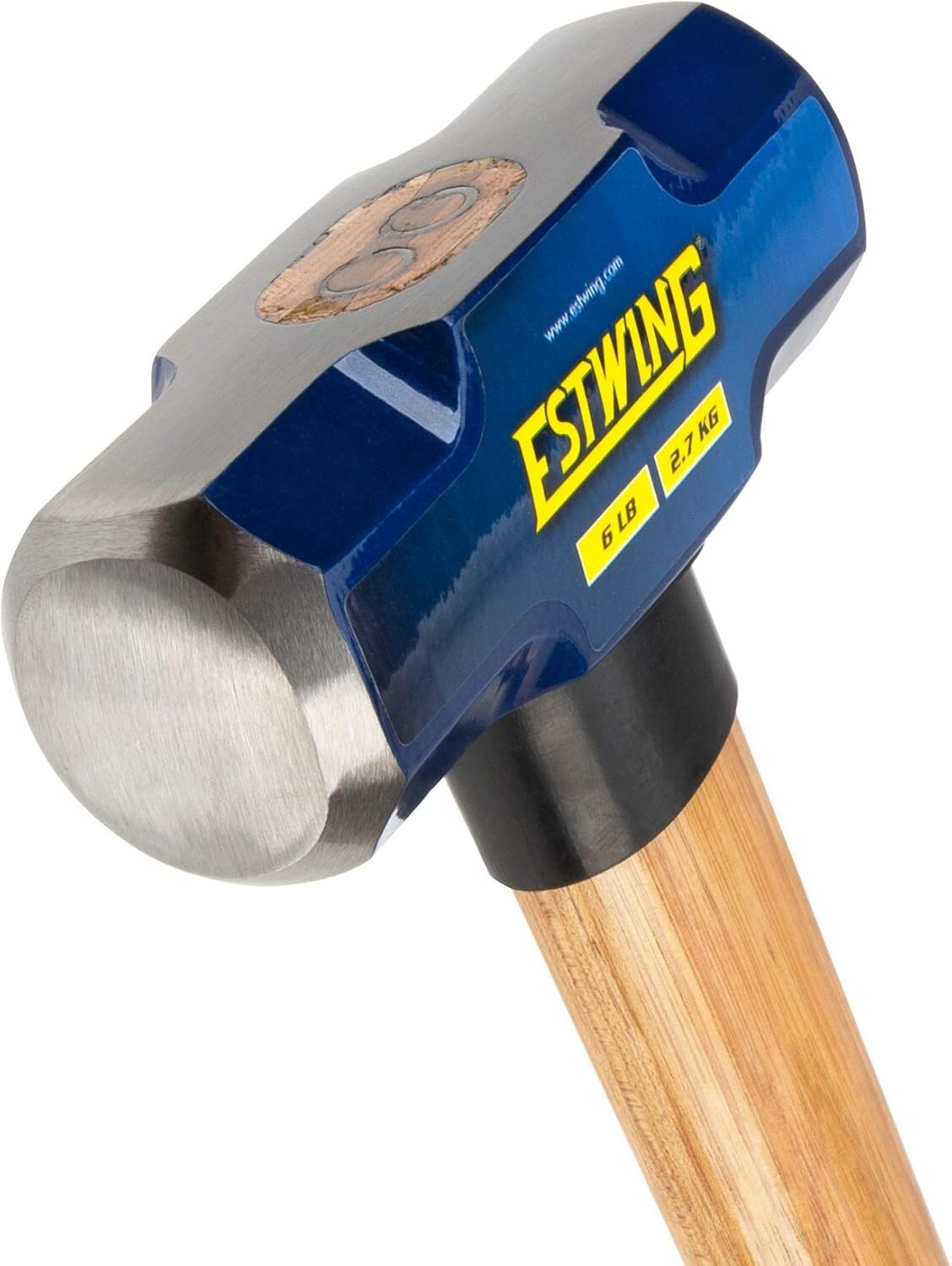 Forged 6-Pound Steel Sledge Hammer for Effective Demolition & Stake Driving