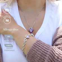 Load image into Gallery viewer, Delicate Infinity Love Pendant Necklace with Birthstone - Mother's Day Jewelry