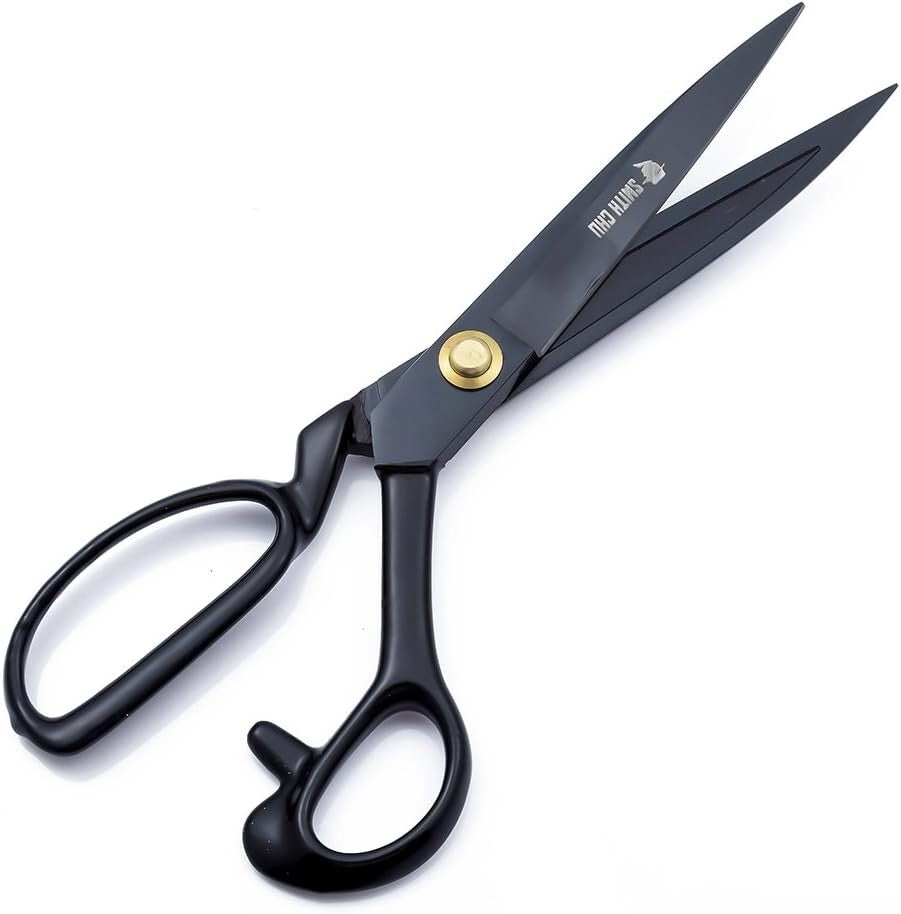 Precision 11-Inch Tailor Scissors - High-Carbon Steel Shears with Ergonomic Grip