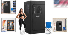 Load image into Gallery viewer, Home Steam Sauna with 4L Generator - Fast Heating &amp; Ultra Thick Cotton Design