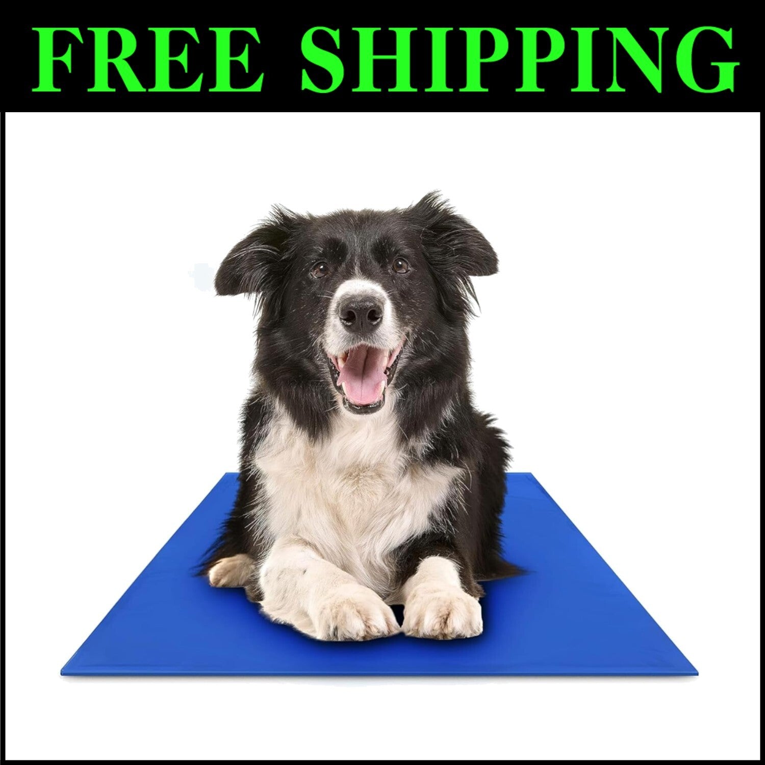 Chillz Pressure-Activated Cooling Pad for Large Pets - Lightweight & Easy Care