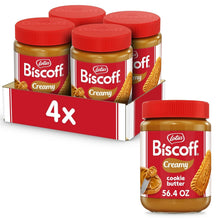 Load image into Gallery viewer, Irresistible Lotus Cookie Butter Spread - 4 Jars of 56.4oz Creamy Indulgence