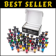 Load image into Gallery viewer, Affordable 60 x 22ml Acrylic Paint Tubes - Ideal for Students and Hobbyists