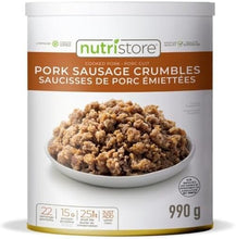 Load image into Gallery viewer, Long Shelf Life Freeze-Dried Sausage in #10 Can | USA-Made &amp; Natural Ingredients