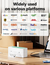Load image into Gallery viewer, High-Speed Bluetooth Shipping Label Printer - Compatible with Major Platforms