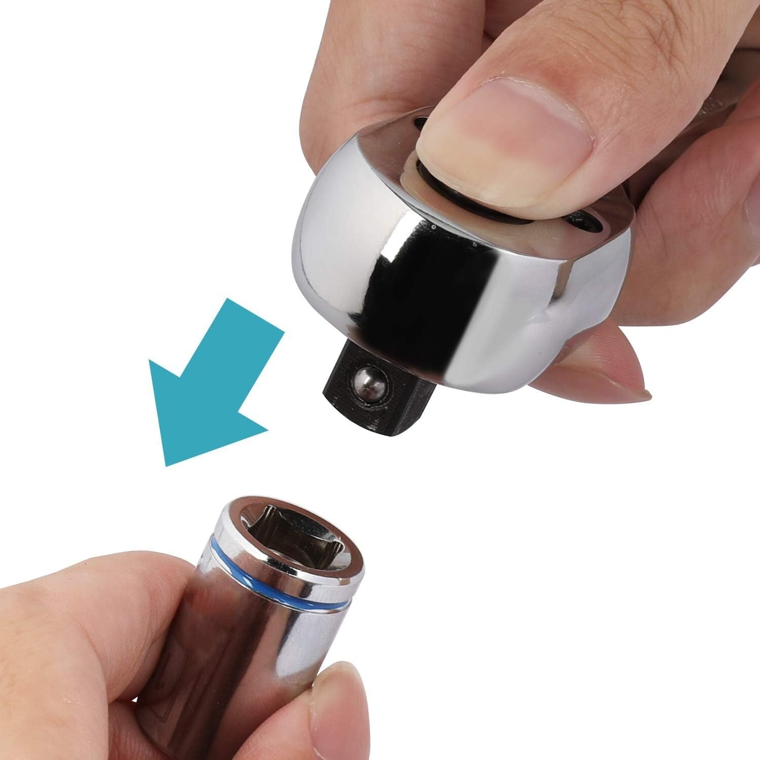 Efficient 3-Piece Ratchet Set with EVA Storage Tray - Perfect for Home & Auto