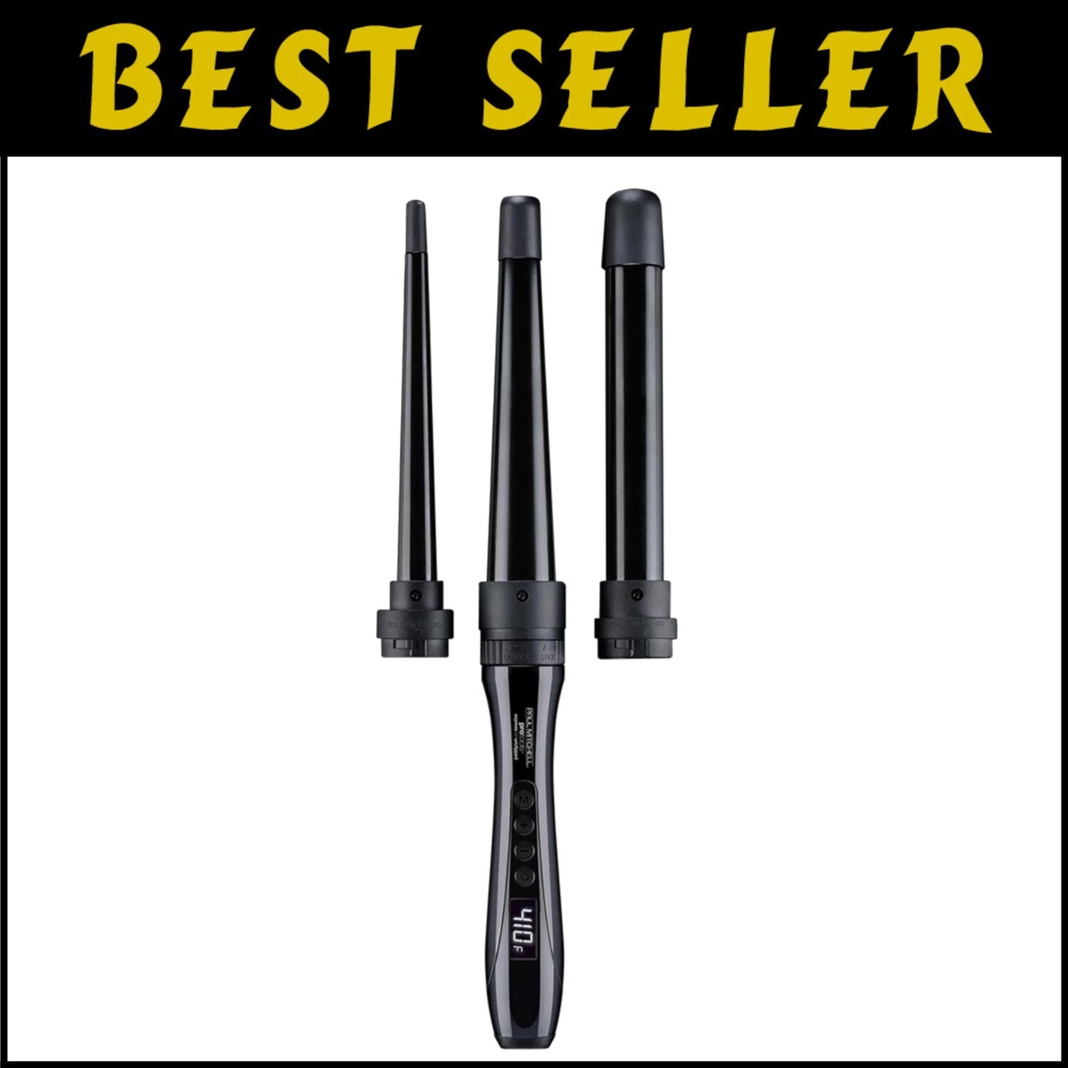 Quick Heat 3-in-1 Ceramic Curling Wand Set - Luxurious Curls for Every Occasion