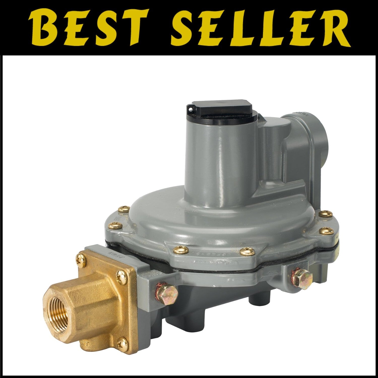 Compact Integral Gas Regulator 9-13" W.C for LP-Gas Systems with UL Listing