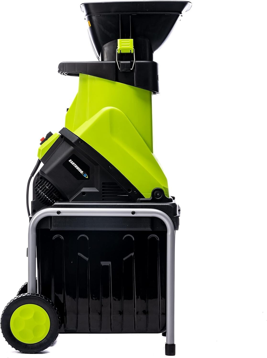 Earthwise 15-Amp Electric Garden Chipper with Collection Bin for Easy Composting