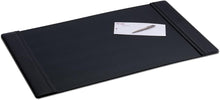 Load image into Gallery viewer, Luxury Leather Desk Mat with Side Rails - Elegant Office Surface Protector