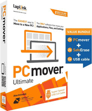 Load image into Gallery viewer, PCmover Ultimate 11: Seamless Data Transfer &amp; Migration Software with 2 Licenses