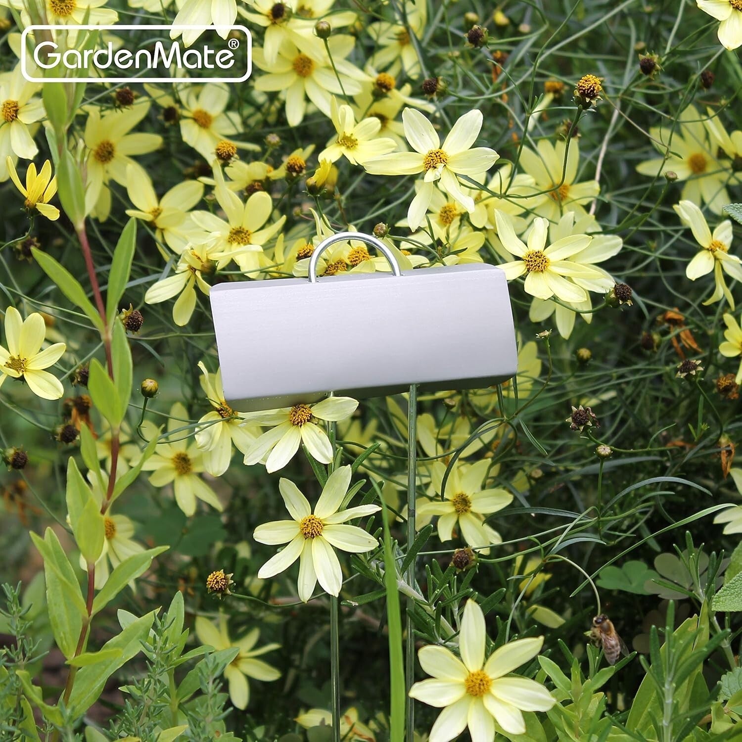 Weatherproof 50-Pack Zinc Plant Labels - Durable 11.5" Metal Garden Markers