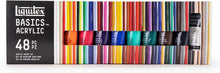 Load image into Gallery viewer, Vibrant 48-Color Acrylic Paint Set, 22ml Tubes for Student and Professional Use