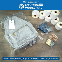 Load image into Gallery viewer, Clear 9" x 12" Poly Bags 1000 Count - Easy Seal for Apparel Shipping &amp; Storage