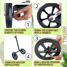 Load image into Gallery viewer, Lightweight 19.48" Trimmer Support Wheel: Ideal for Effortless Yard Maintenance