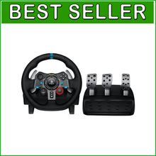 Load image into Gallery viewer, Immersive 29 Driving Force Racing Wheel with Leather Cover for PS4 &amp; PC