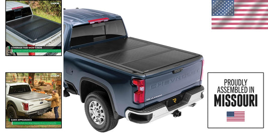 Durable EFX Hard Fold Truck Bed Cover - Fits 2019-2025 Chevy/GMC 5'10"