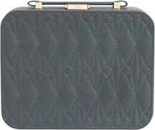 Load image into Gallery viewer, Updated Design Large Jewelry Travel Case with Removable Dividers - Perfect Gift