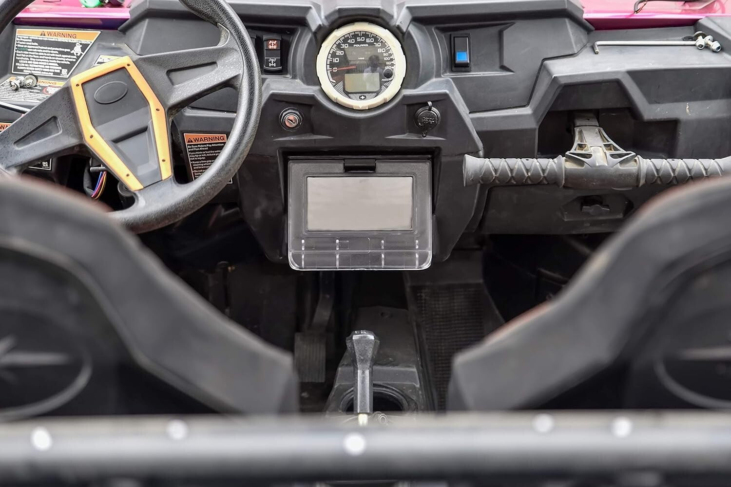 Durable RZR Center Dash Storage Box for Polaris 1000/900 - Watertight Design