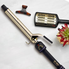 Load image into Gallery viewer, Professional 24K Gold Curling Iron - Defined Styles &amp; Effortless Waves
