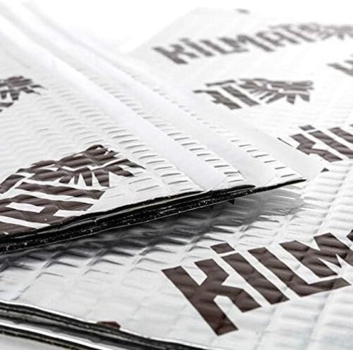 80 Mil 18 sqft Butyl Automotive Sound Deadening Mat - DIY Car Noise Insulation