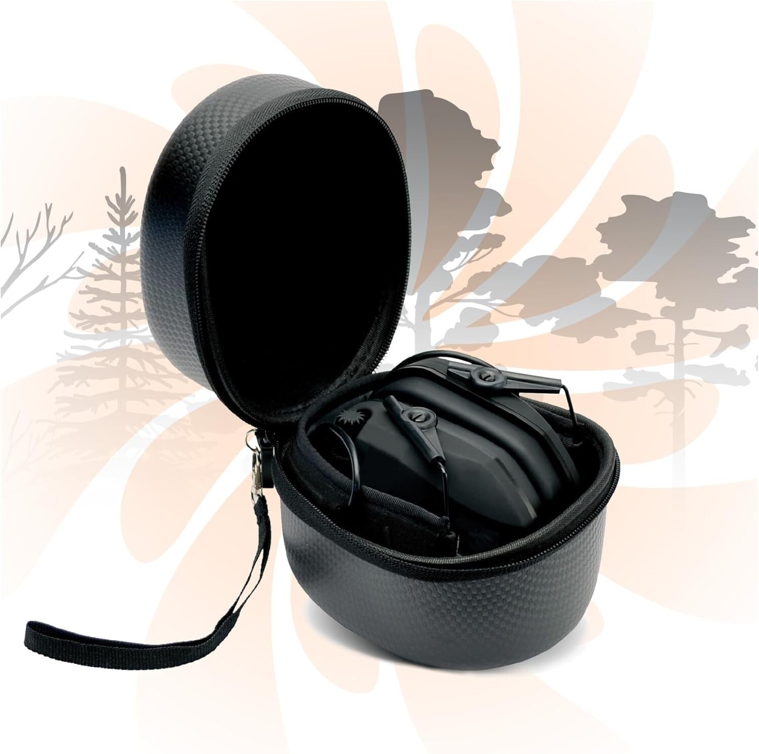 Digital Hearing Protection Muff with Bluetooth & Case - Four Listening Modes