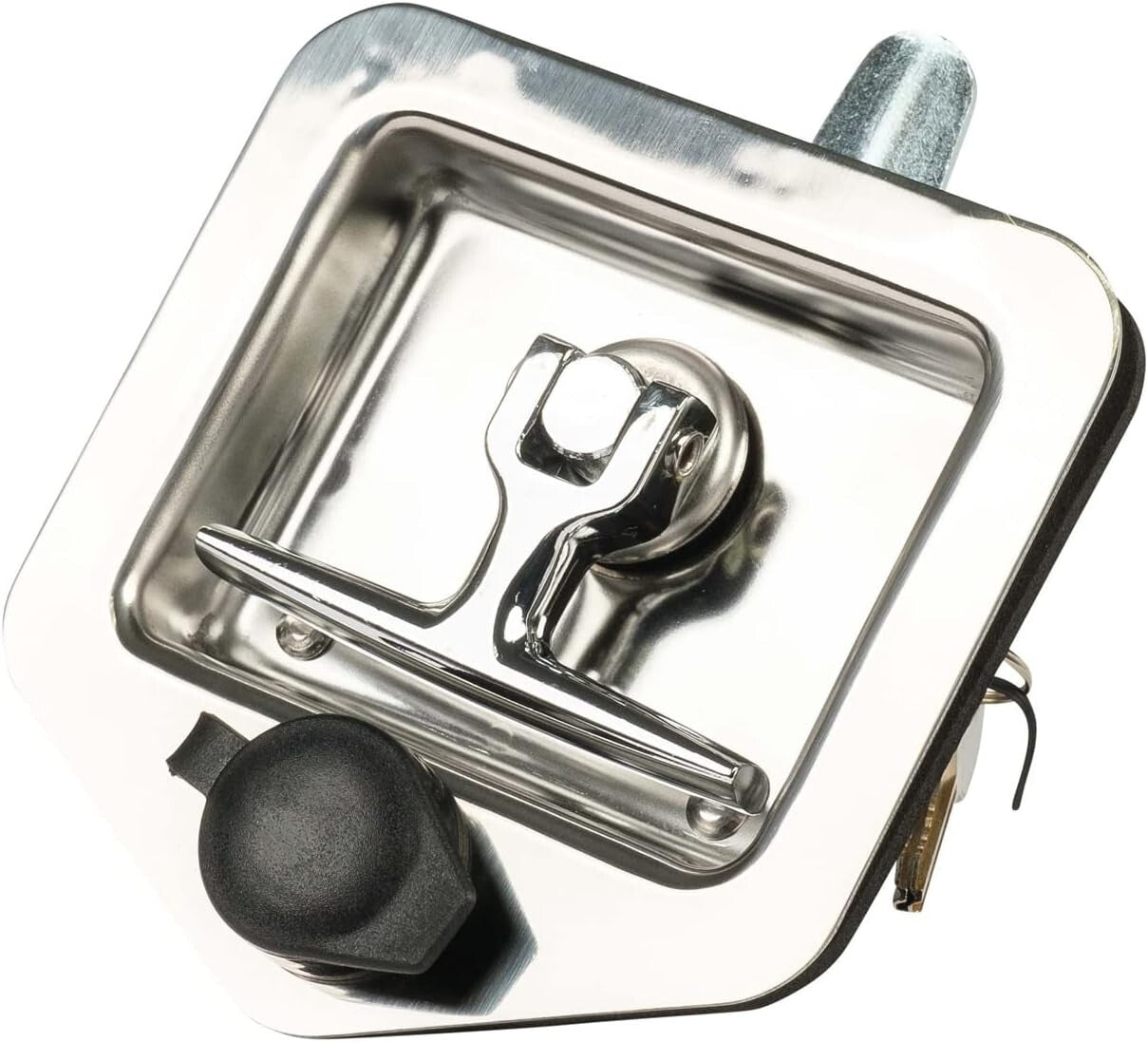 Corrosion-Resistant Stainless Steel T-Latch Set - Keyed Alike Security Lock