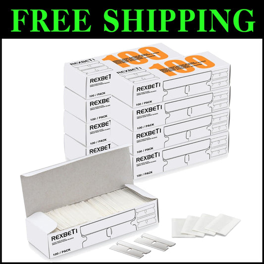 High-Quality 800PCS Steel Razor Blades - Ideal for Professionals & DIY Projects