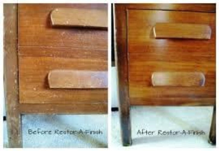 Complete Mahogany Wood Restoration Kit - High-Gloss Finish for Furniture