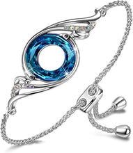 Load image into Gallery viewer, Charming Adjustable Phoenix Bracelet with Austrian Sparkles - Gift-Ready Jewelry