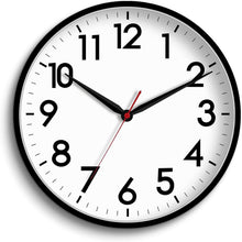 Load image into Gallery viewer, Modern 16" Wall Clock with Silent Sweep Movement - Ideal for Indoor/Outdoor Use